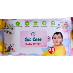 OptCare Baby Wet Wipes: Gentle Cleansing for Babies, 30-Pack