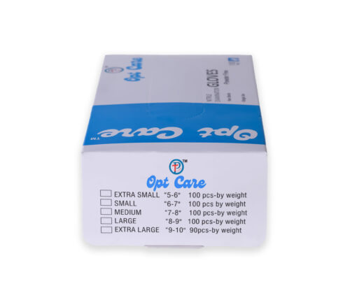 OptCare Nitrile Examination Gloves - Bulk Pack - Medical Grade - Powder Free