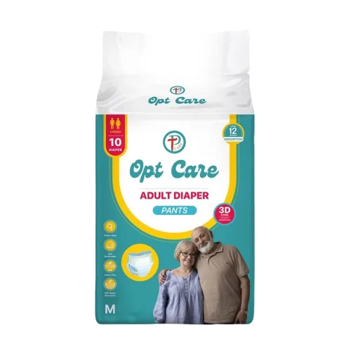 Opt Care Adult Diapers Pull Ups - M Size (10 Pieces/ Pack)