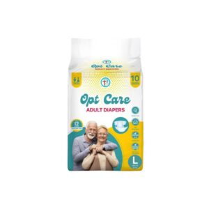 OptCare Adult Premium Diapers Sticker for superior comfort and leak protection.