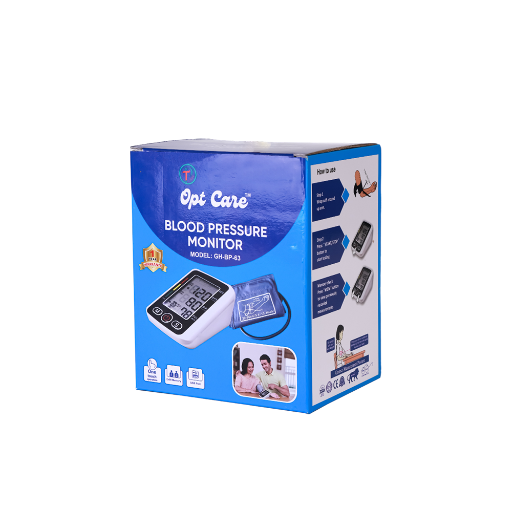 OPTCARE BLOOD PRESSURE MONITOR