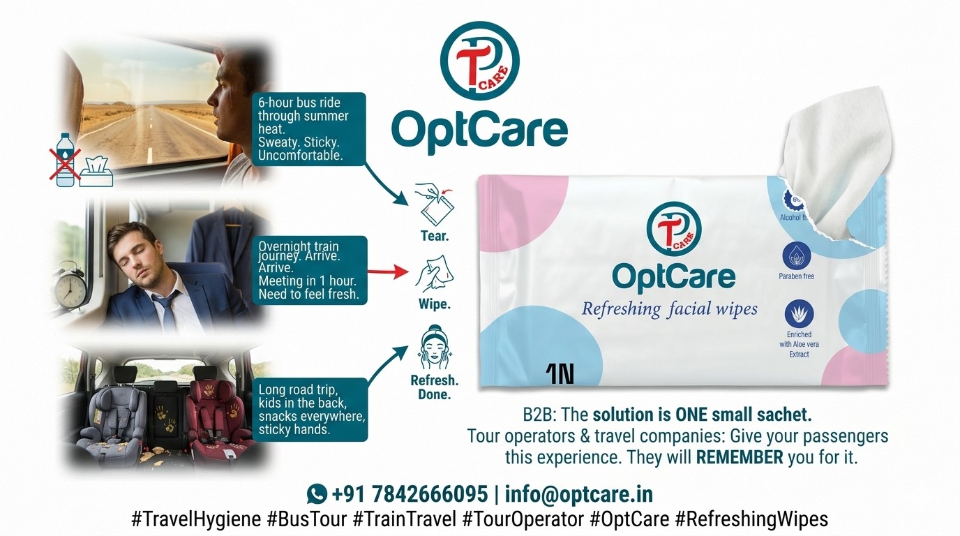 OPTCARE REFRESHING WIPES - Image 8