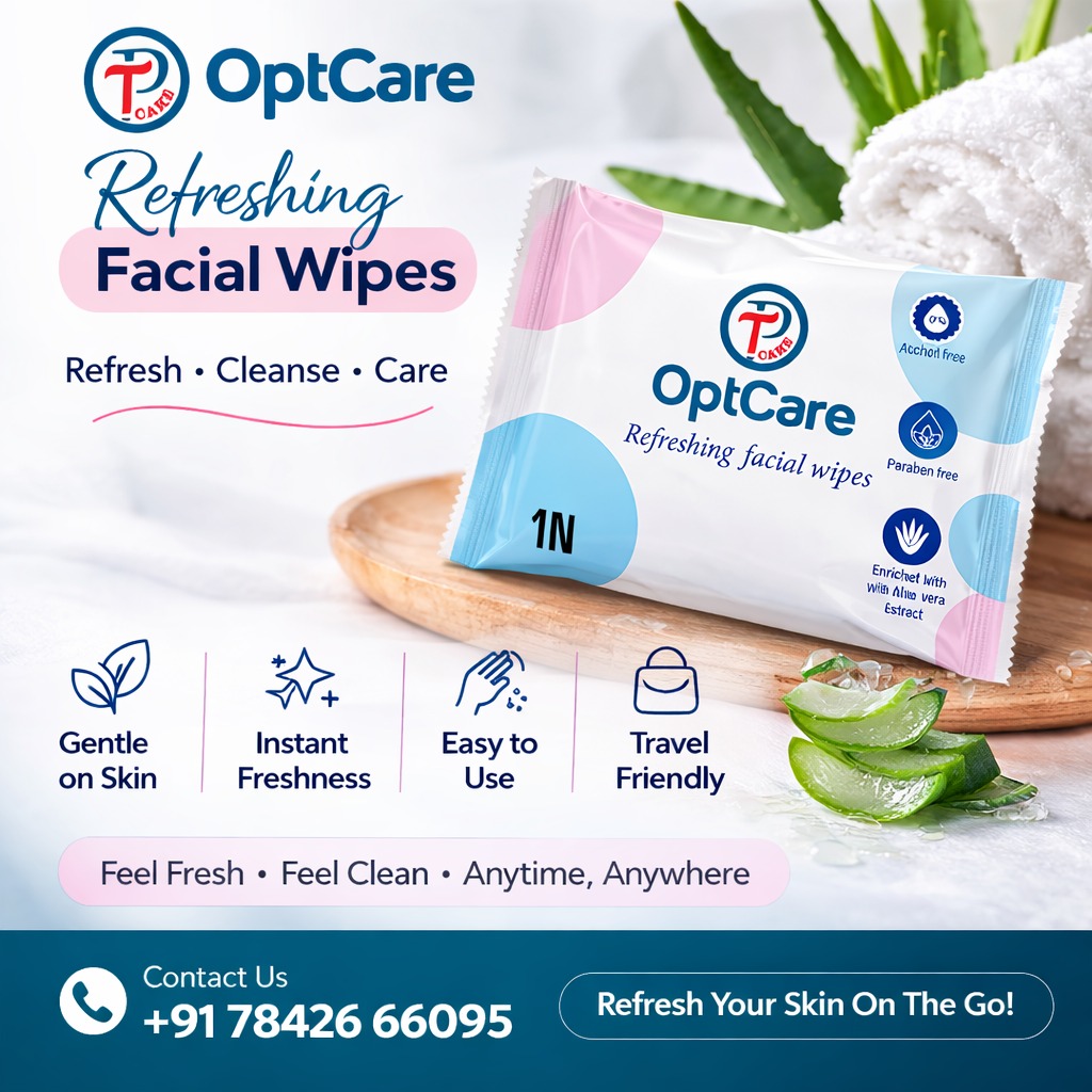 OPTCARE REFRESHING WIPES - Image 4