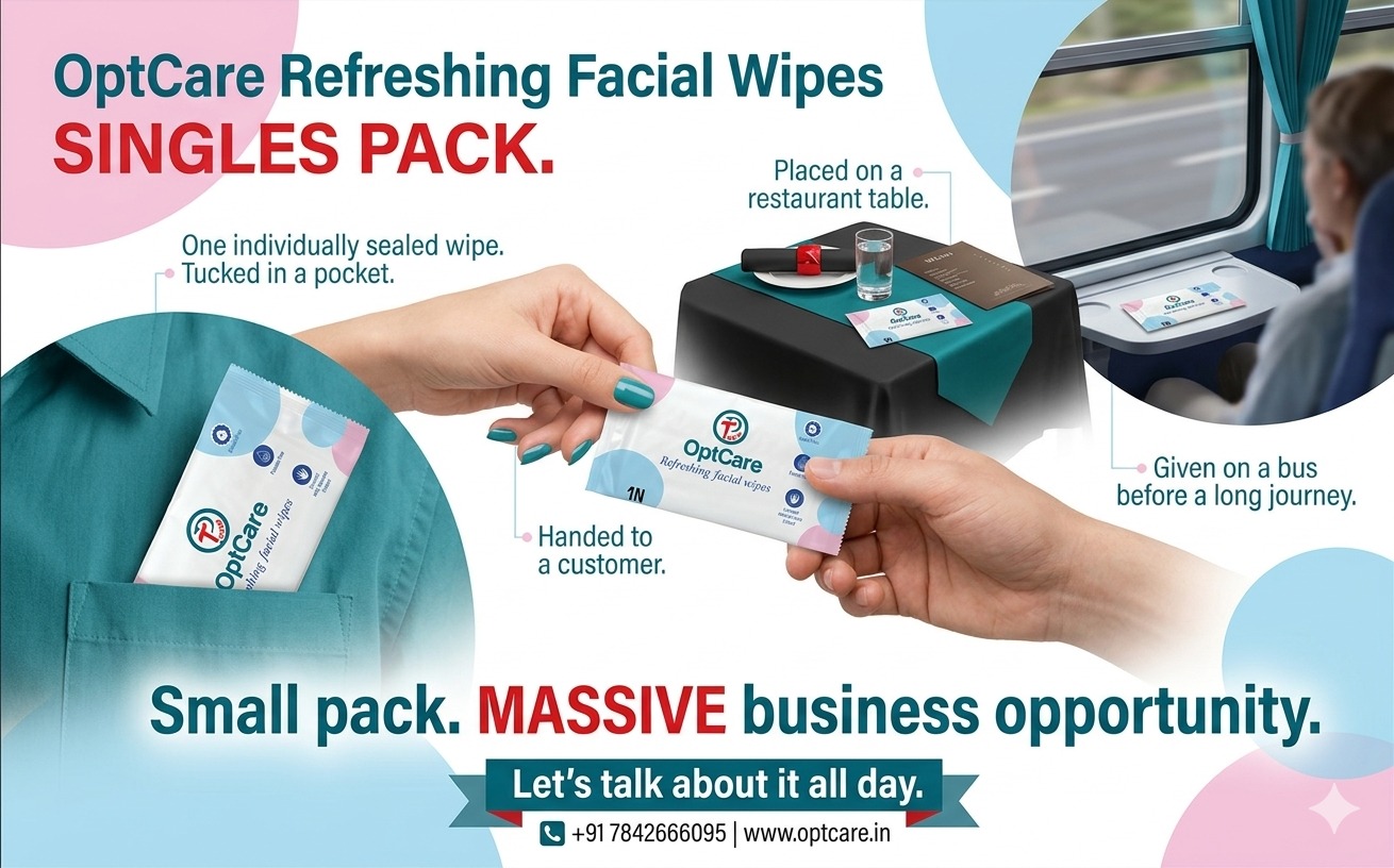 OPTCARE REFRESHING WIPES - Image 3