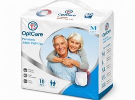 OPTCARE ADULT DIAPER PANTS